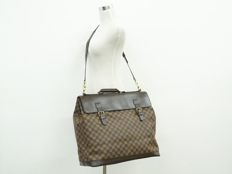 Louis Vuitton West End Brown Canvas Travel Bag (Pre-Owned)