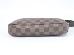 Louis Vuitton Pochette Accessoires Brown Canvas Clutch Bag (Pre-Owned)