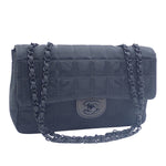 Chanel Timeless Black Synthetic Shoulder Bag (Pre-Owned)