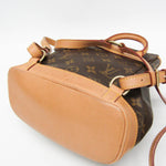 Louis Vuitton Montsouris Brown Canvas Backpack Bag (Pre-Owned)