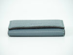 Fendi Selleria Blue Leather Wallet  (Pre-Owned)