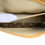 Louis Vuitton Reporter Pm Brown Canvas Shoulder Bag (Pre-Owned)