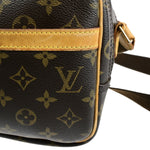 Louis Vuitton Reporter Pm Brown Canvas Shoulder Bag (Pre-Owned)