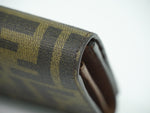 Fendi Brown Canvas Wallet  (Pre-Owned)