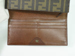 Fendi Brown Canvas Wallet  (Pre-Owned)