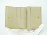 Gucci Horsebit Beige Canvas Wallet  (Pre-Owned)