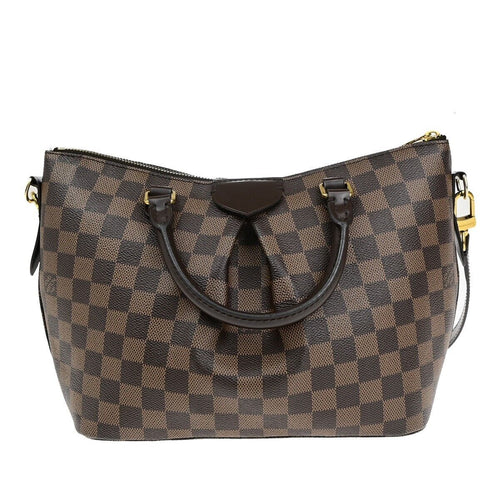 Louis Vuitton Siena Pm Brown Canvas Handbag (Pre-Owned)