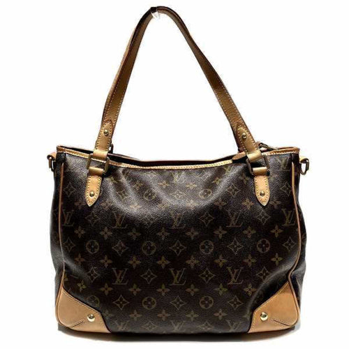 Louis Vuitton Estrela Brown Canvas Shoulder Bag (Pre-Owned)