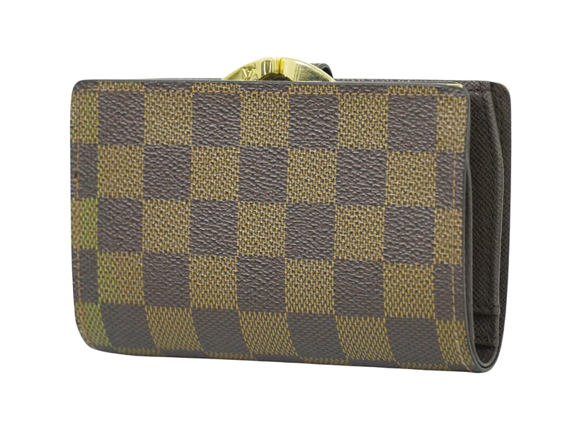 Louis Vuitton Viennois Brown Canvas Wallet  (Pre-Owned)