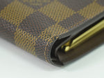 Louis Vuitton Viennois Brown Canvas Wallet  (Pre-Owned)