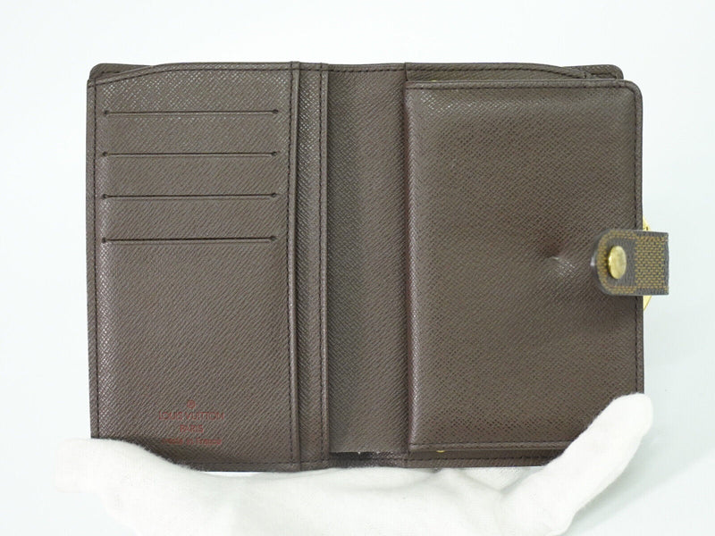 Louis Vuitton Viennois Brown Canvas Wallet  (Pre-Owned)