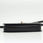 Gucci Bamboo Black Leather Shoulder Bag (Pre-Owned)