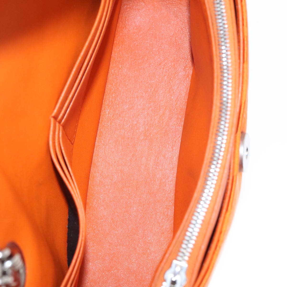 Balenciaga Bb  Chaine Orange Synthetic Shoulder Bag (Pre-Owned)