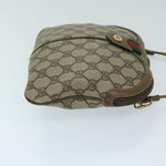 Gucci Gg Canvas Beige Canvas Shoulder Bag (Pre-Owned)