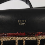 Fendi Black Leather Handbag (Pre-Owned)