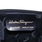 Salvatore Ferragamo Beige Patent Leather Handbag (Pre-Owned)