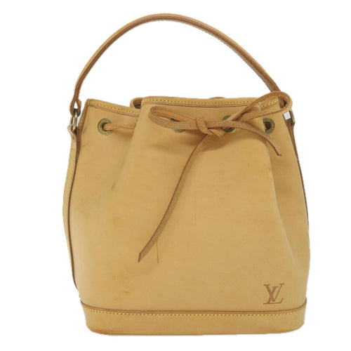 Louis Vuitton Noe Beige Leather Handbag (Pre-Owned)