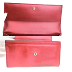 Gucci Lovely Heart Red Patent Leather Wallet  (Pre-Owned)