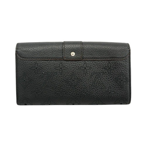 Louis Vuitton Portefeuille Iris Black Leather Wallet  (Pre-Owned)