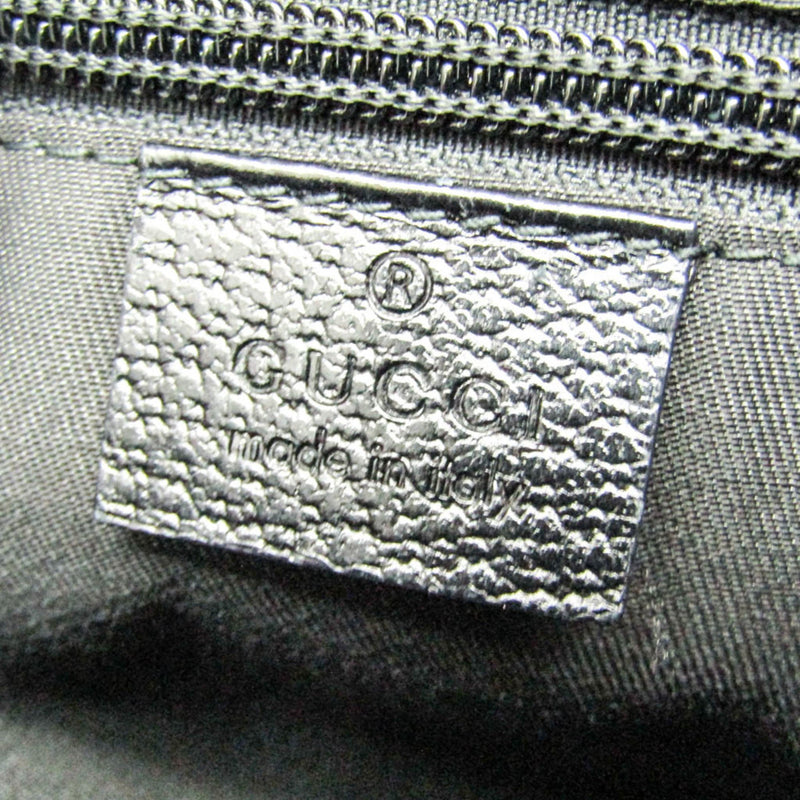 Gucci Black Canvas Shoulder Bag (Pre-Owned)