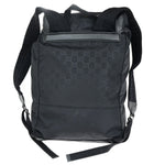 Gucci Guccissima Black Synthetic Backpack Bag (Pre-Owned)