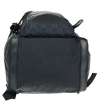 Gucci Guccissima Black Synthetic Backpack Bag (Pre-Owned)