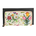 Gucci Floral Multicolour Canvas Wallet  (Pre-Owned)