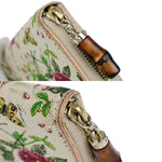 Gucci Floral Multicolour Canvas Wallet  (Pre-Owned)