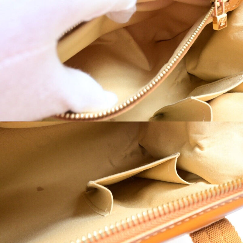 Louis Vuitton Joséphine Beige Canvas Handbag (Pre-Owned)