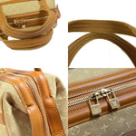 Louis Vuitton Joséphine Beige Canvas Handbag (Pre-Owned)