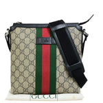 Gucci Beige Canvas Shoulder Bag (Pre-Owned)