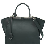 Fendi 3Jours Black Leather Handbag (Pre-Owned)