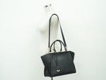 Fendi 3Jours Black Leather Handbag (Pre-Owned)