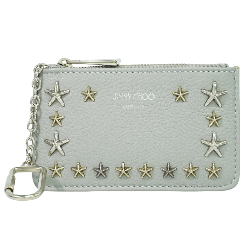 Jimmy Choo Grey Leather Wallet  (Pre-Owned)