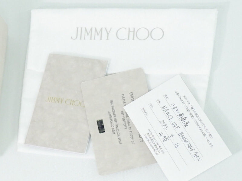 Jimmy Choo Grey Leather Wallet  (Pre-Owned)