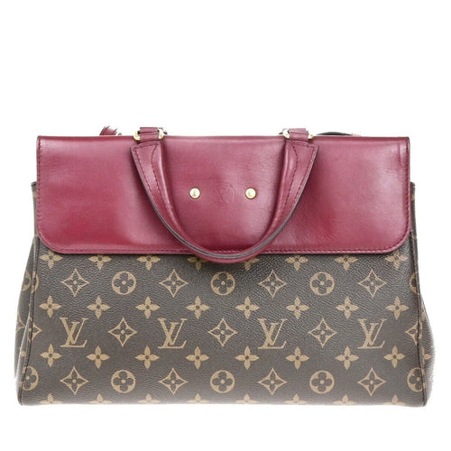 Louis Vuitton Vénus Brown Canvas Handbag (Pre-Owned)