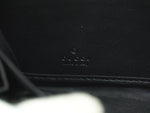 Gucci Micro Guccissima Black Leather Wallet  (Pre-Owned)