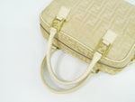 Fendi Beige Canvas Handbag (Pre-Owned)