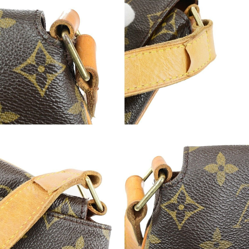 Louis Vuitton Musette Brown Canvas Shoulder Bag (Pre-Owned)