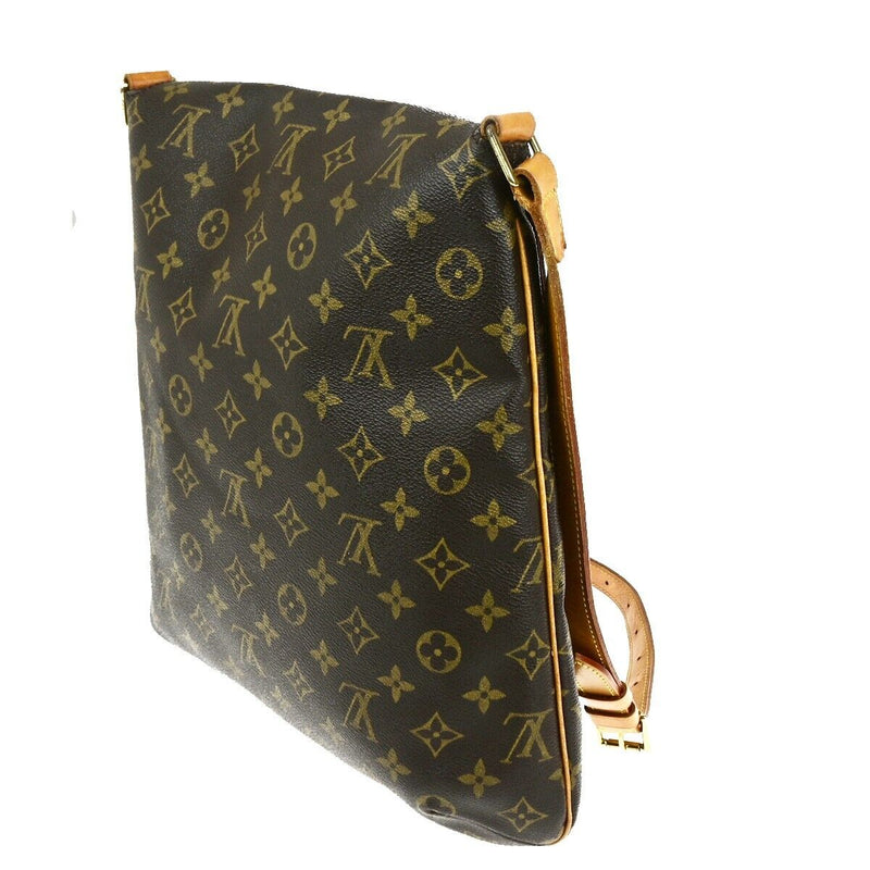 Louis Vuitton Musette Brown Canvas Shoulder Bag (Pre-Owned)