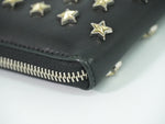 Jimmy Choo Black Leather Wallet  (Pre-Owned)