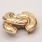 Chanel Coco Mark Gold Gold Plated Brooch Jewelry (Pre-Owned)