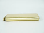 Jimmy Choo Gold Leather Wallet  (Pre-Owned)