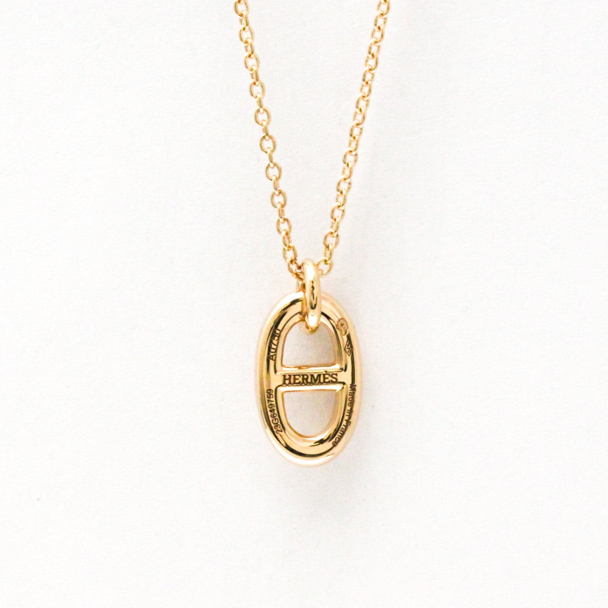 Hermès Farandole Gold Rose Gold Necklace Jewelry (Pre-Owned)