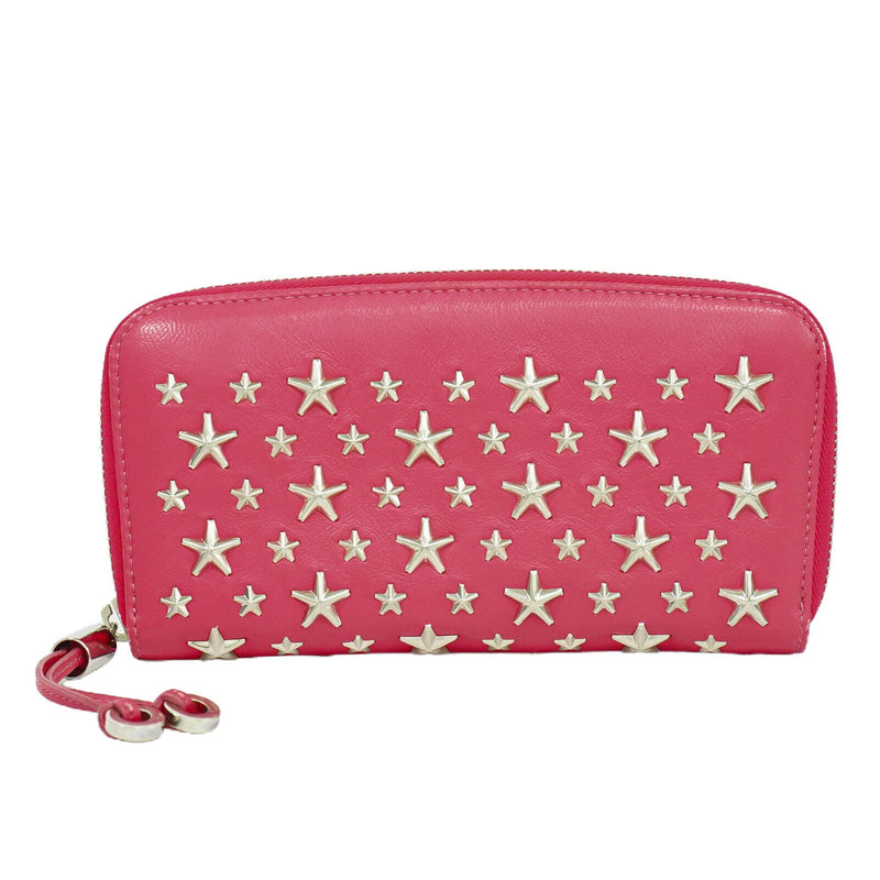 Jimmy Choo Pink Leather Wallet  (Pre-Owned)