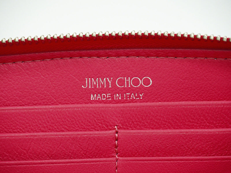 Jimmy Choo Pink Leather Wallet  (Pre-Owned)