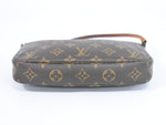 Louis Vuitton Pochette Accessoire Brown Canvas Handbag (Pre-Owned)