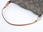 Louis Vuitton Pochette Accessoire Brown Canvas Handbag (Pre-Owned)