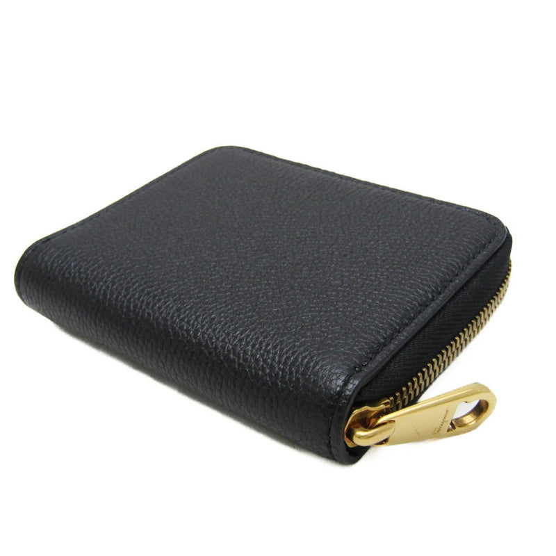 Salvatore Ferragamo Black Leather Wallet  (Pre-Owned)