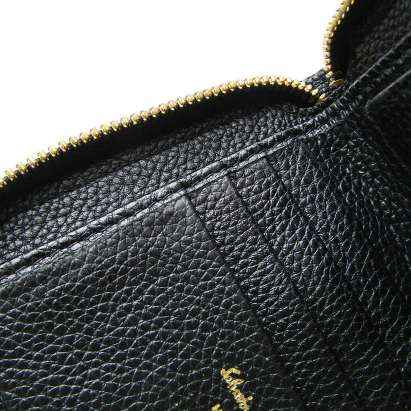 Salvatore Ferragamo Black Leather Wallet  (Pre-Owned)